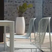 Krzesło ogrodowe Riviera antyczna stal Emu