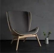 Fotel The Reader ciemny dąb Sugar Brown Umage