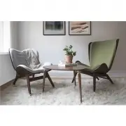 Fotel Conversation Piece ciemny dąb Shadow Umage