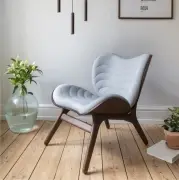 Fotel Conversation Piece ciemny dąb sugar brown Umage
