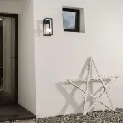 Lampa Abachina wersja podłogowa czarna double Karman