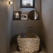 Lampa stołowa Agua mleczna Karman