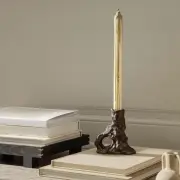 Świecznik Dito pojedynczy niebieski Ferm Living