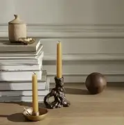 Świecznik Dito pojedynczy niebieski Ferm Living