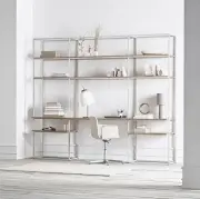 Regał Neutra 288 x H; 236 szary mdf Bolia