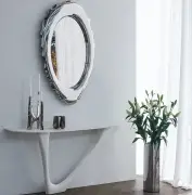 Lustro ścienne Silex inox Zieta