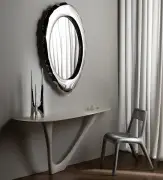 Lustro ścienne Silex inox Zieta