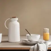 Dzbanek próżniowy Silhouette beżowy Eva Solo