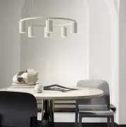 Lampa wisząca Donna 18 kremowa Pholc