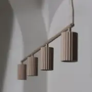 Lampa wisząca Donna 18 różowa Pholc