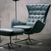 Fotel Linden Copparo Slate Grey