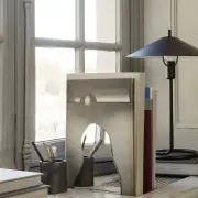 Lampa stołowa Filo ciemna oliwka Ferm Living