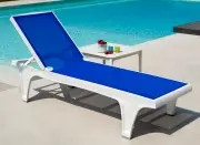 Leżak Tahiti z antracytową ramą Scab Design