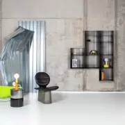 Półka Como duża zieleń fango Pulpo