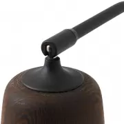 Lampa podłogowa Material dąb przydymiony New Works