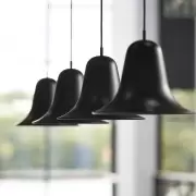 Lampa stołowa Pantop połysk piaskowa Verpan
