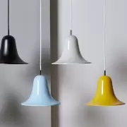 Lampa stołowa Pantop połysk piaskowa Verpan