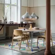 Stół Superellipse 135 cm laminat special szary Fritz Hansen