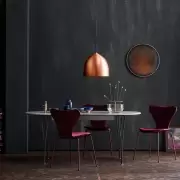 Stół Superellipse 135 cm laminat special szary Fritz Hansen