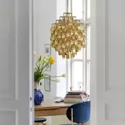 Lampa wisząca Spiral SP1 złota Verpan