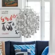 Lampa wisząca Spiral SP1 srebrna Verpan