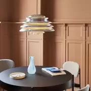 Lampa wisząca Hive srebrna Verpan