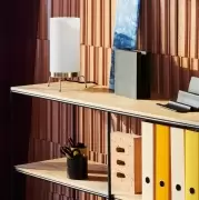 Lampa stołowa PM-02 mosiężna Fritz Hansen