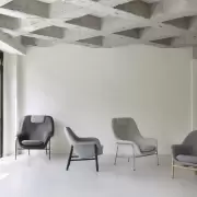 Fotel Drape wysoki szary Normann Copenhagen