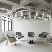 Fotel Drape niski Ultra Leather dąb Normann Copenhagen