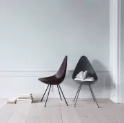 Krzesło Drop 3110 oliwkowa zieleń Fritz Hansen