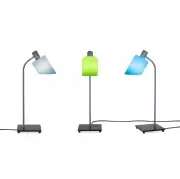 Lampa stołowa Lampe de bureau niebiesko-szary Nemo