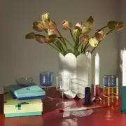 Kieliszek do wina Tint 2 szt. niebiesko-przezroczysty HAY