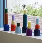 Świeca Pillar S fuschia HAY
