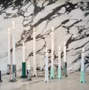 Świecznik ARCS S lustrzany Hay