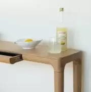 Konsola z szufladą Heart & Soul naturalny dąb Umage