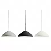 Lampa wisząca Pao 35 cm szara Hay