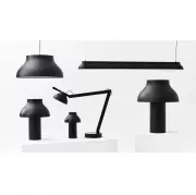 Lampa stołowa PC Double Arm czarna Hay