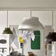 Lampa wisząca PC duża aluminiowa Hay