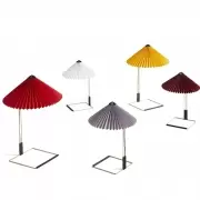 Lampa stołowa Matin mała czerwona Hay