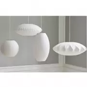 Lampa wisząca Nelson Pear Crisscross Bubble 33 cm Hay