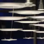 Lampa wisząca Enigma 425 szczotkowane aluminium Louis Poulsen