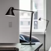 Lampa podłogowa NJP jasnoszara Louis Poulsen