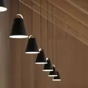 Lampa wisząca Above 40 cm biała Louis Poulsen