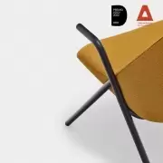 Fotel Dins 90 cm musztardowy Teulat