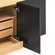 Komoda Arista 110 cm czarna Teulat
