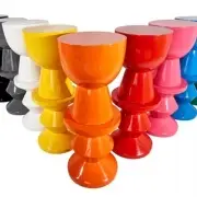 Taboret Zig Zag Beżowy Pols Potten