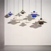 Lampa wisząca PH 5 klasyczna biała Louis Poulsen