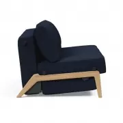 Sofa rozkładana Cubed 160 cm dąb Mixed Dance Blue Innovation