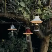 Lampa przenośna Mousqueton srebrna HAY