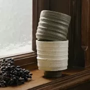 Kubek Serena złamana biel Ferm Living